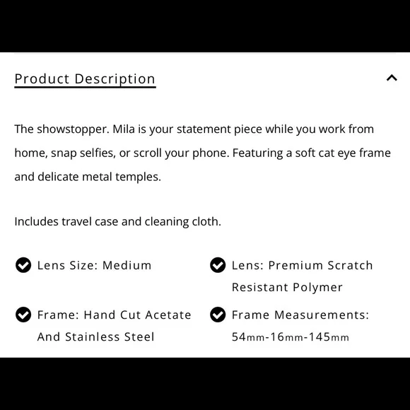 Diff MILA Blue Light Glasses ๐ - Picture 12 of 13